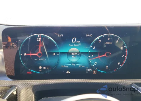 2021 Mercedes-Benz A 220 z USA, uszkodzony, nr VIN W1K3G4EBXMJ259708